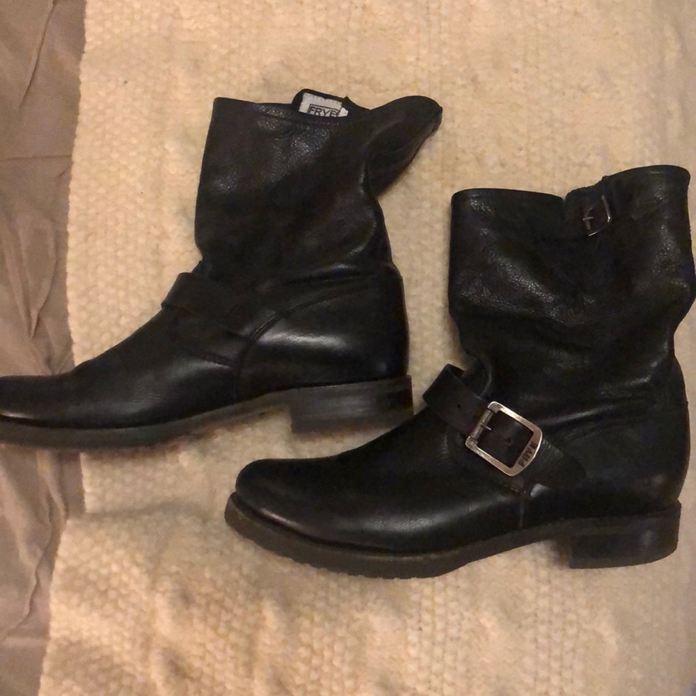 Black Frye boots